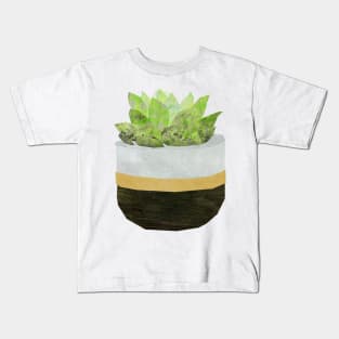 Houseplant - Echeveria Kids T-Shirt